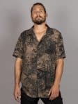 DEA BROWN MEN'S BUTTON SHIRT