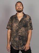 DEA BROWN MEN'S BUTTON SHIRT