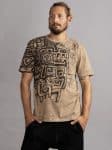 REAL DINOSAURS FO TO SCHOOL-MEN'S T-SHIRT T.D STONE