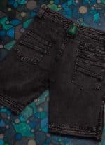 MEN'S Shorts-STONEBLAST BLACK DENIM