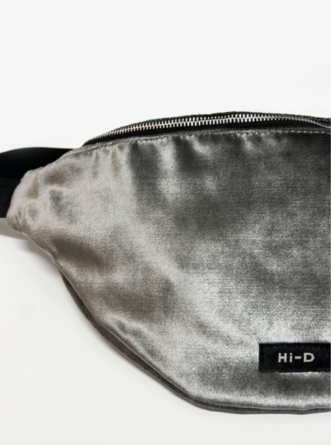 GREY20VELVET_0000_Layer2051-1.jpg Oversize pouch ALICE GREY VELVET - Image 1