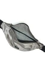 Oversize pouch ALICE GREY VELVET - Image 2