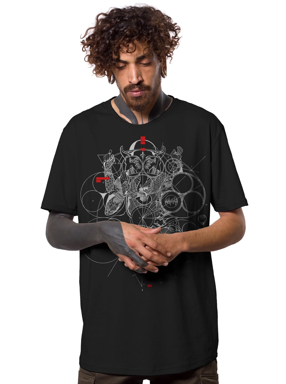 HAMPI BLACK_0000_Layer 30 Hampi MEN'S T-SHIRT BLACK - Image 1