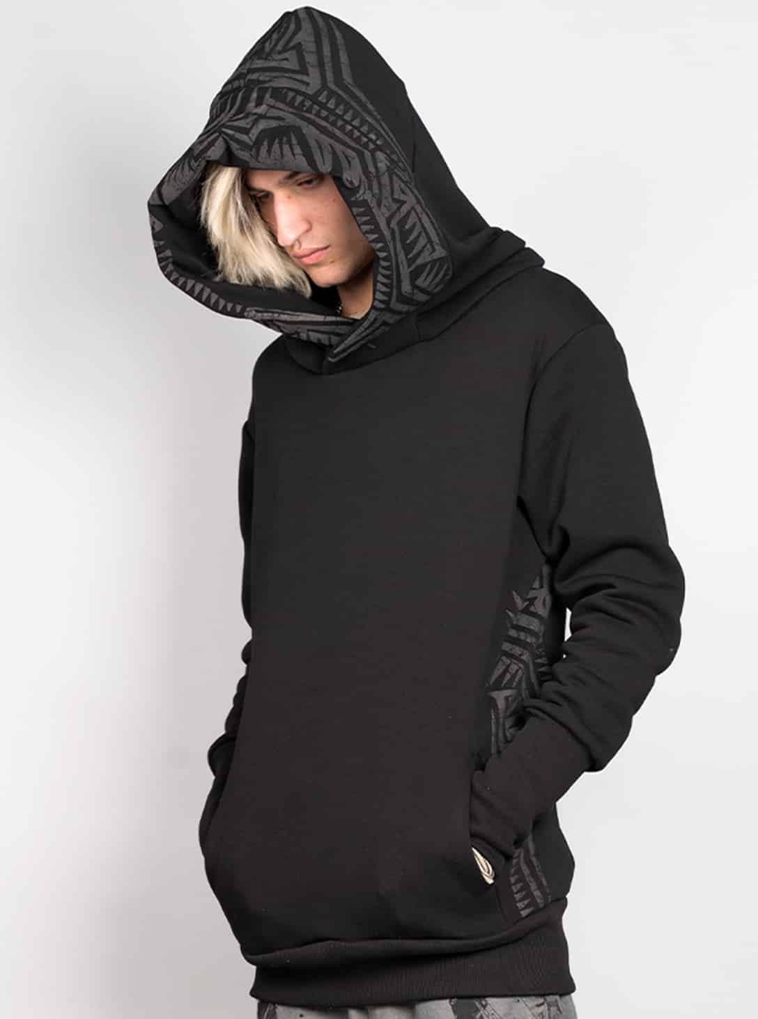 HORIZON20BLK_0011_Group2099-1.jpg Horizon Black Men'S Hood - Image 1