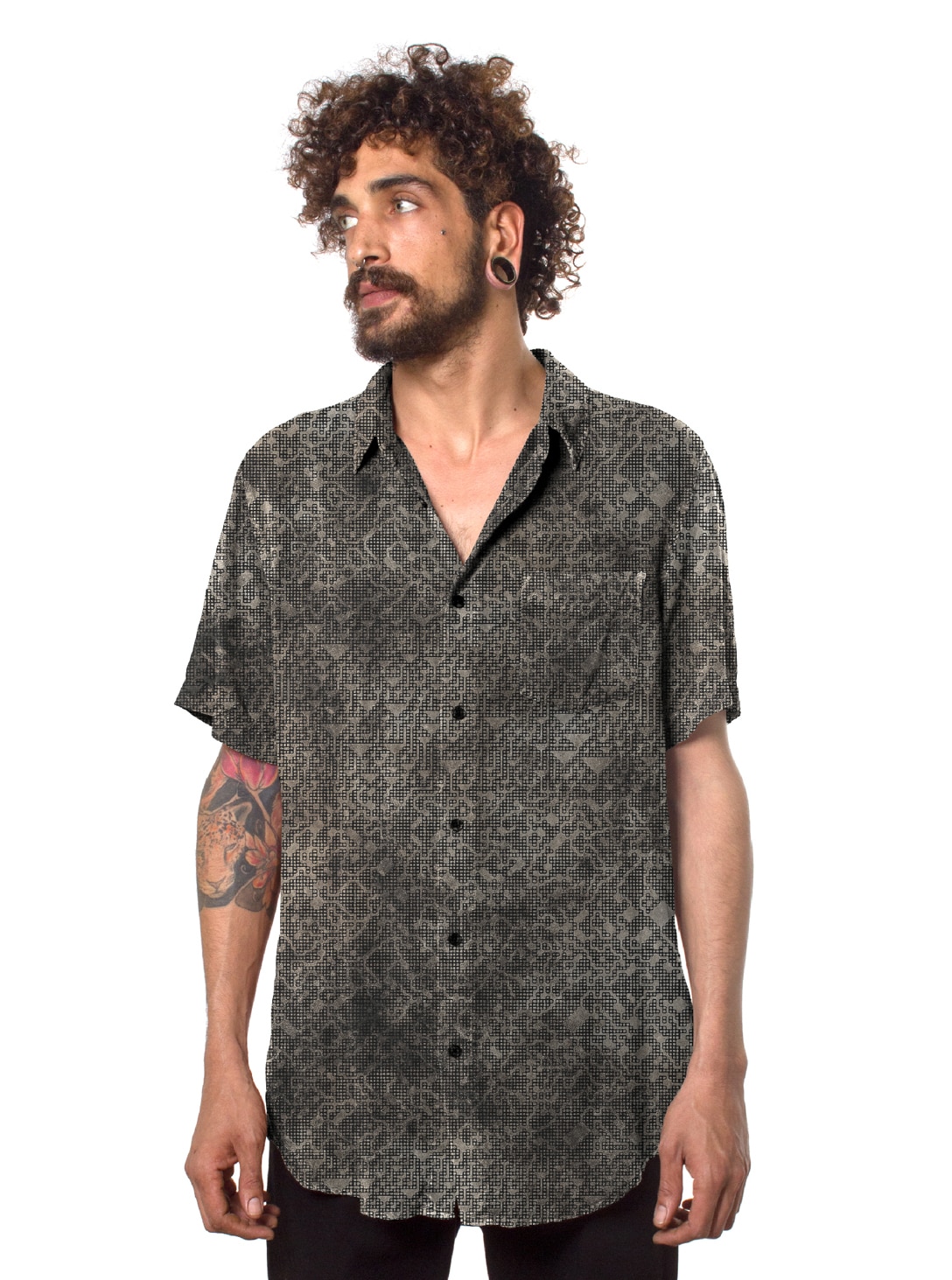 LABIRINTH BS_0000_Layer 3 Labirinth MEN'S button shirt - Image 1