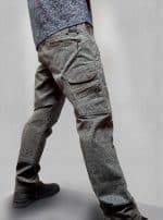 Alternative Cargo Pants Psy Stars LIGHT OLIVE - Image 4