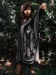 NABU KAFTAN BLACK&WHITE