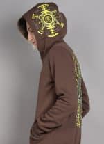 psychotoad MEN'S HOOD BROWN - Image 3