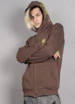 psychotoad MEN'S HOOD BROWN - Image 5