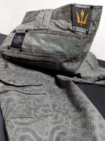 Printed Cargo Shorts Psykee Stars Light Olive - Image 4