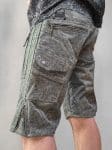Printed Cargo Shorts Psykee Stars Light Olive