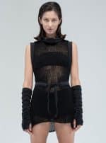 Ply Turtle Neck Tunic BLACK
