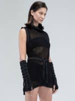 Ply Turtle Neck Tunic BLACK - Image 4