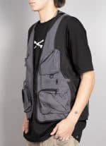 POCKET AGGRRESSION-MEN'S VEST GREY - Image 6