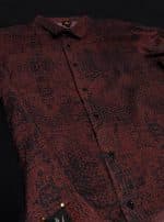 Button Shirts RUBIS RED - Image 4