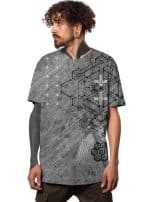 RYOMA MEN T-SHIRT GREY TEXTURE - Image 3