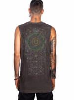 SHII MEN TANK TOP BROWN
