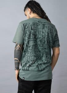 THE WALL MEN'S T- SHIRT OLIVE