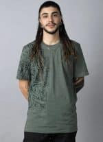 THE WALL MEN'S T- SHIRT OLIVE - Image 4