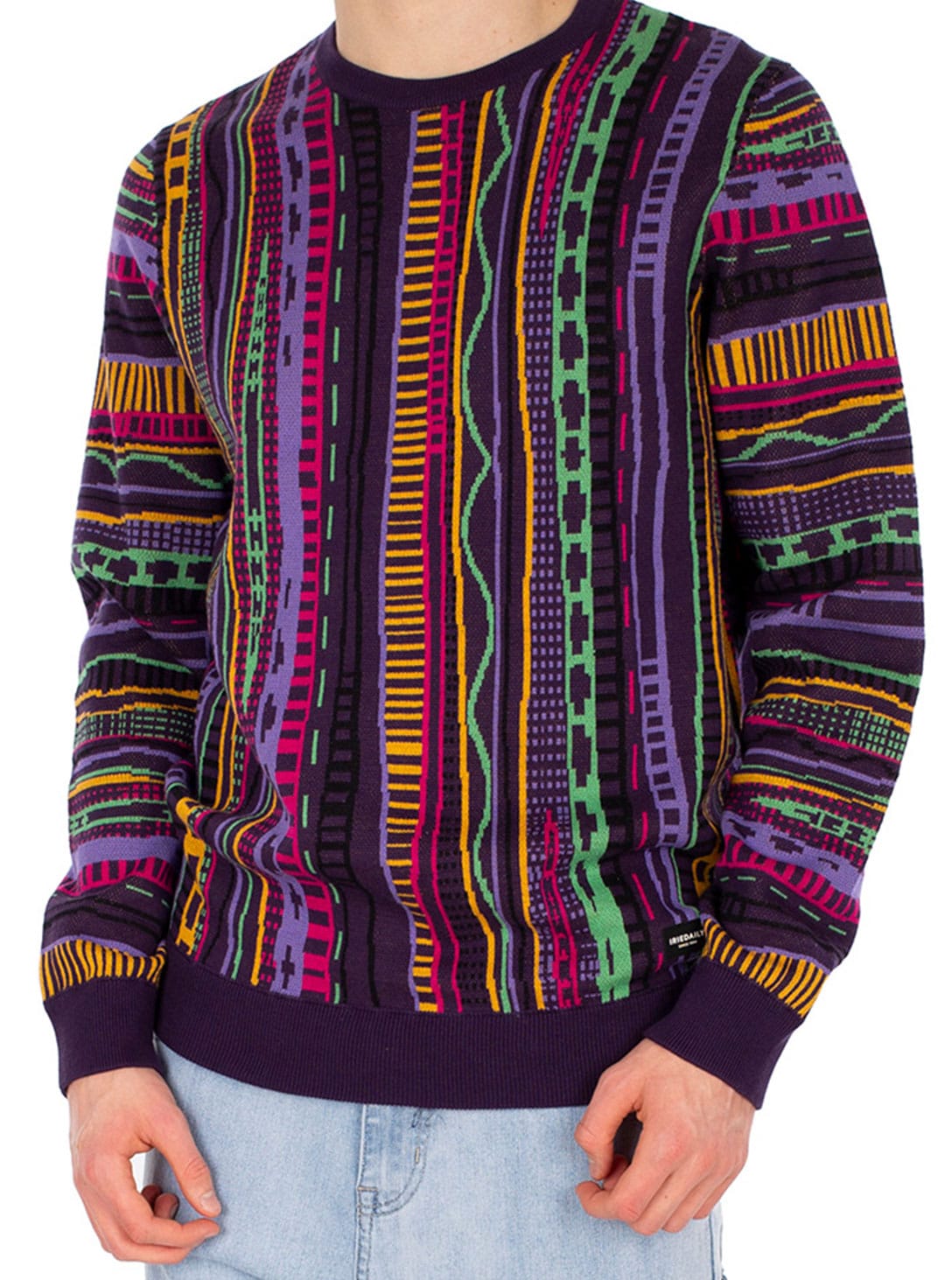 THEODORE-KNIT-DEEP-PURPLE-1.jpg THEODORE KNIT DARK PURPLE - Image 1