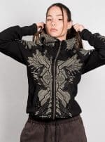 FUSHICHO WOMEN'S HOOD Black - Image 5