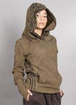 Horizon WOMen'S Hood-Wash Olive - Image 3