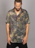 LOST PARADISE MEN'S BUTTON SHIRT