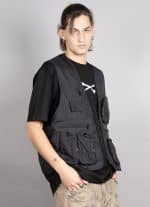 POCKET AGGRRESSION-MEN'S VEST BLACK - Image 3