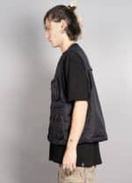 POCKET AGGRRESSION-MEN'S VEST BLACK - Image 4