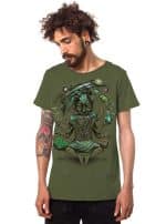 SABOOSH MEN'S T-SHIRT OLIVE - Image 2
