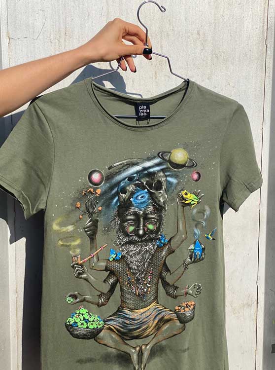 saboosh-olive SABOOSH MEN'S T-SHIRT OLIVE - Image 1