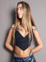 AVALON WOMEN'S TOP BLACK