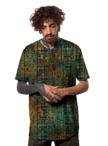 AYA-MEN'S T-SHIRT MULTI COLOR