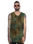 AYA MEN'S TANK TOP- MULTI COLOR