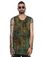 AYA MEN'S TANK TOP- MULTI COLOR