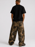 ELECTRICDUST BAGGY PANTS-STONE - Image 4