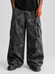 ELECTRICDUST BAGGY PANTS-GREY