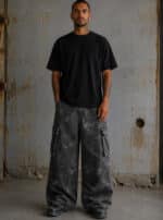 ELECTRICDUST BAGGY PANTS-GREY - Image 4