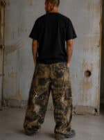 ELECTRICDUST BAGGY PANTS-STONE - Image 2