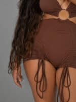 GAIA WOMEN'S BODYSUIT BROWN - Image 2