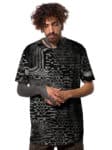 MEN T-SHIRT GLITCH GRID