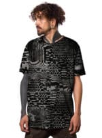 MEN T-SHIRT GLITCH GRID - Image 3