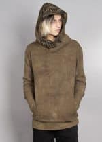 Horizon Men's Hood-Wash Olive - Image 4
