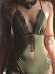 KALI WOMEN'S BODYSUIT GREEN