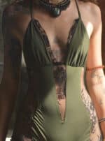 KALI WOMEN'S BODYSUIT GREEN