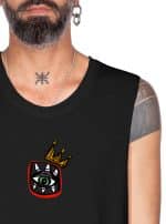 LIZARD KING-MEN'S TANK TOP BLACK - Image 2