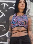 MINOAM-WOMEN'S CROP TOP