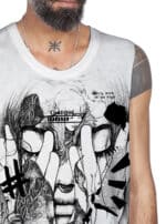 NYX MEN'S TANK TOP WHITE - Image 3