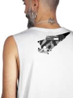 NYX MEN'S TANK TOP WHITE - Image 2