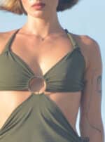 PHOENIX WOMEN'S DRESS OLIVE - Image 2